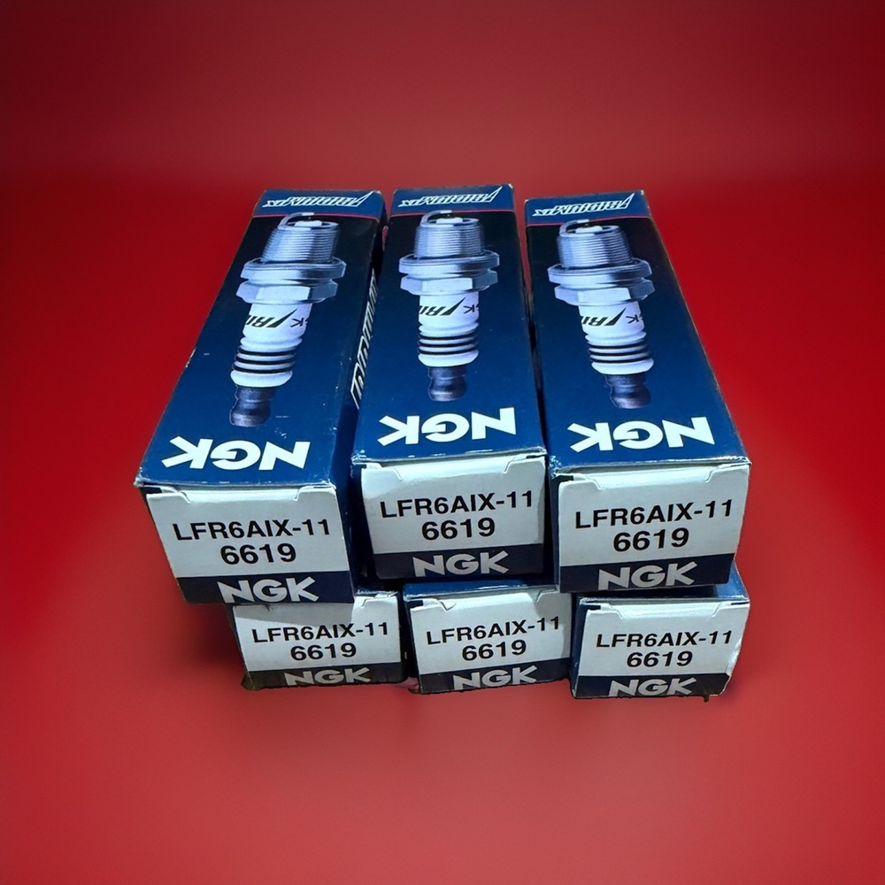 6 Pack Genuine NGK 6619 Iridium IX Spark Plugs LFR6AIX11 for Toyota Subaru BMW